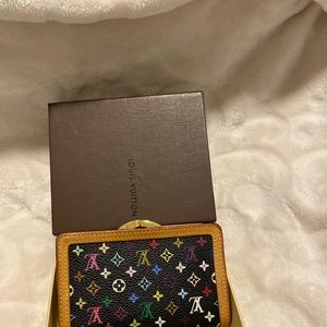 Lv Short wallet multi color